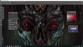 Leonardo Painting Application - Test Run - Speed Painting