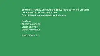 SEGUIMIENTO. CANAL ALTERNATIVO: 