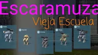 🟣¡ESCARAMUZA!🟣🏫Vieja Escuela🏩Golem,Destrier,Shutze,Vityaz,Boa,Gameplay🚀(War Robots)