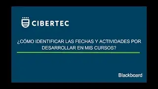 ¿Cómo identificar las fechas y actividades por desarrollar en mis cursos? | Vista Ultra