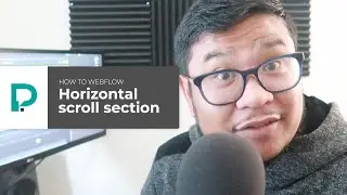 How to Webflow: Horizontal scrolling section