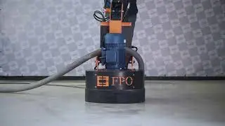 Polidora de Piso FPO, para um polimento mais uniforme.