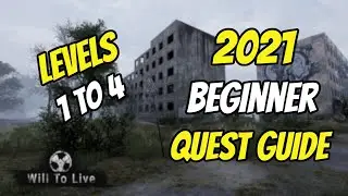 Will To Live Online:  Most Efficient Beginner Guide Level 1-4  All Starting Missions 1 Video - 2021