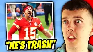 NON NFL FAN REACTS TO PATRICK MAHOMES FOR THE FIRST TIME!