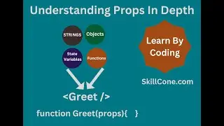 React Tutorial on Props Part 2( Passing Object, State Variables and Functions as Props)