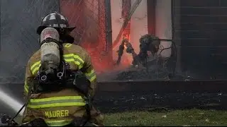 Damaged gas meter fuels Brooklyn Park house fire