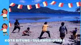 LOMBA PERAYAAN KEMERDEKAAN INDONESIA DI PANTAI BERSAMA KELUARGA