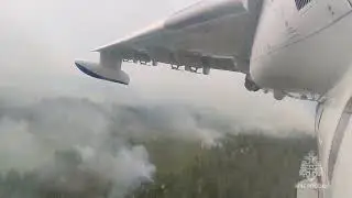 Бе-200 МЧС России в Алданском районе