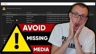 How To Share Premiere Pro Project File With Client And Avoid Offline Media