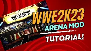 How to install Arena Mods in WWE2K23!! Feat. WM39 Arena!! #wwe2k23 #mods #wrestlemania39
