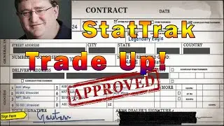 RISKY STATTRAK TRADE UP CONTRACTS! #1 w/ reactions