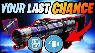 Get this INSANE weapon in Destiny 2 before it's GONE!