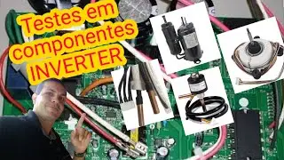 Inverter - (Testes em Componentes)  Condensador não parte e não apresenta códigos de erro. 