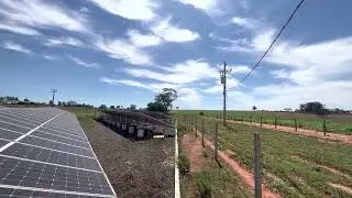 Primeira Vez Que Eu Visito Uma Usina Fotovoltaica de Solo de 75 KW!! É Muito Bonito de Se Ver!! Top!