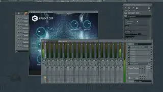 Alien Underwater VST Plug-in with Beat - Experimental sci-fi techno beat, Modular synth style sound