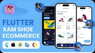 Flutter Shoe Commerce App #Flutter #commerce