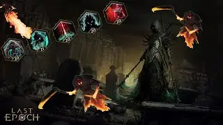 Necromancer Flame Wraiths LeagueStarter Full Build Guide !! [Last Epoch 1.0]