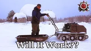 Mud Crawler On Tracks In 40cm Powder Snow 2019