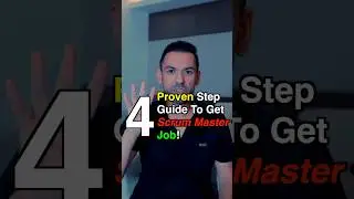 4 Step Proven Guide To Get Scrum Master Job Fast! Scrum Master Training & Scrum Master Certification