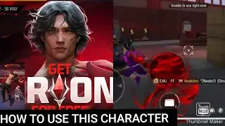 POWER OF ORION CHARACTER 😈 || HOW TO USE ORION CHARACTER FREEFIRE. #orioncharacter #freefire