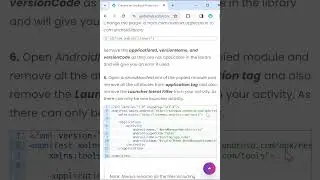 Convert an Android Project INTO a Library #android #shorts #androidstudio