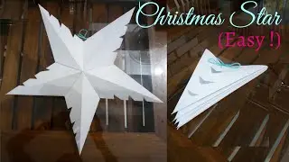 EASY Paper Star | How to Make Christmas Star | DIY Christmas Decorations |ക്രിസ്തുമസ് സ്റ്റാർ