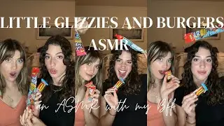 Hot dogs and hamburgers!! (Another ASMR with my bestie?!?!)