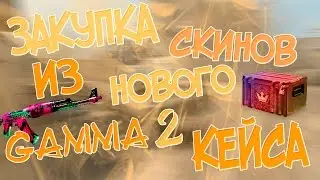 Закупка скинов из нового Gamma 2 кейса | ШИК и БЛЕСК