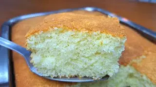 SUPER SOFT HOT MILK CAKE