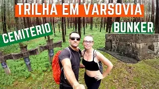 Trilha em VARSÓVIA - POLÔNIA | BUNKER e Cemitério da 2ª GUERRA MUNDIAL