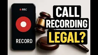 Whether Call Recording is Legal ? l क्या कॉल रिकॉर्डिंग सही है? (Explained in Hindi)