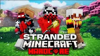 100 Players Simulate a Stranded Hunger Games in Minecraft REMATCH!