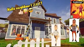 Привет сосед hello neighbour прохождение 1 акт смачный ведос!🤪🤩🥳 (хорошее качество монтажа!)