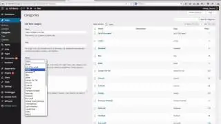 How to make a New Subcategory on Wordpress
