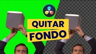ELIMINA EL FONDO de tus MEMES en segundos con DaVinci Resolve