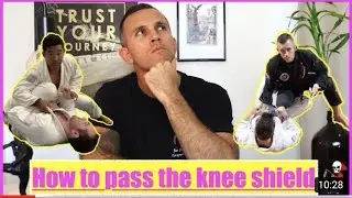 How To Pass The Knee Shield | Two Simple Concepts To Avoid Getting Stuck In The Knee Shield