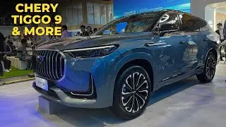 Chery at Auto Shanghai 2023 (featuring the Chery Tiggo 9)