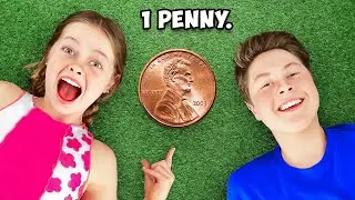 Surviving On $0.01 For 24 Hours! *Emotional Surprise*