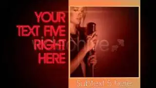 AFTER EFFECTS FUNKY DISPLAYS - TEMPLATE