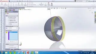 Solidworks Surface Tutorial.....How To Use Ruled Surface Tool In Surface.