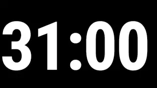 31 Minute Countdown Timer | 31 Minute Timer | 31 Minute Countdown | Alarm Clock | Ambience Sounds