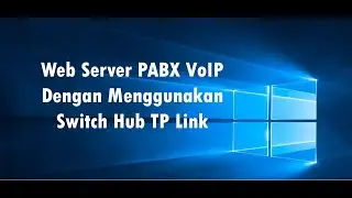2. Integrasi Aplikasi MizuVoIP dengan Virtual IP Phone dan PABX VoIP Yealink Menggunakan HUB TPLINK