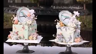 Flower Cake: Oddly Satisfying amazing cake handmade