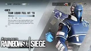 Team Liquid ESPORTS Skin - Rainbow Six Siege