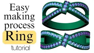 Ring #easy making #jewelry designs #matrix 9#33