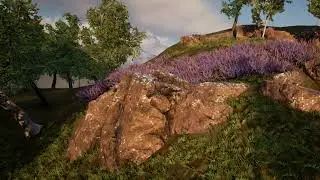 Realtime Virtual Texture blending.