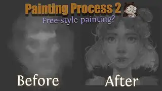 Free-style painting process 2