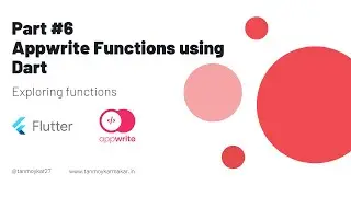 Part 6: #appwrite Functions with #flutter and #dart