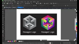 HOW TO MAKE HEXAGONE LOGO IN CORELDRAW | CORELDRAW TUTORIALS | DOCTOR DESIGN