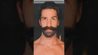 Beard mustache cleanup 